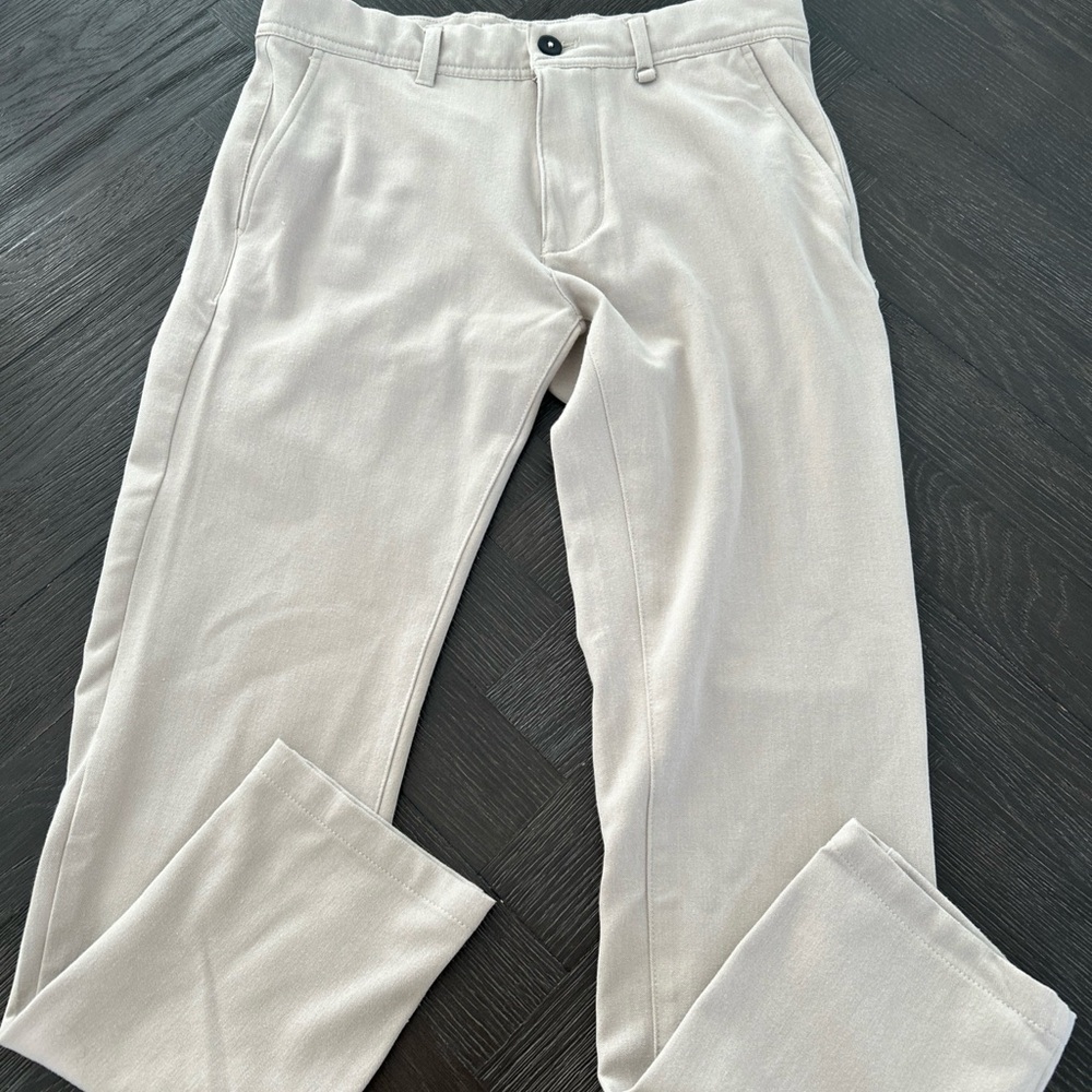 Men's Denim & Flower Khaki Pants Sz 29